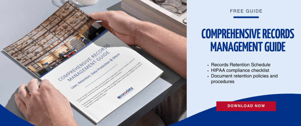 Download the Records Retention Schedule Guide