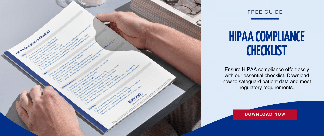 Download our Free HIPAA Compliance Checklist